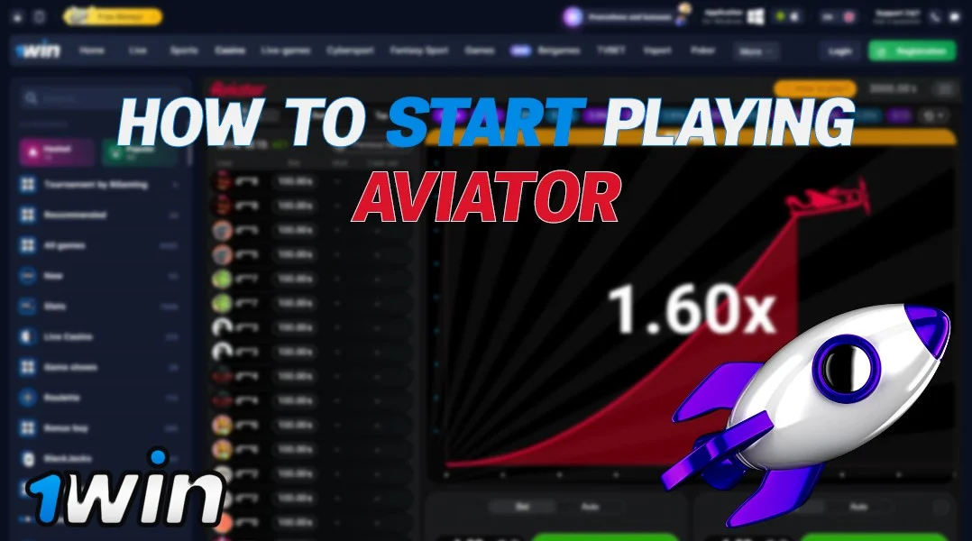Play Aviator 1win